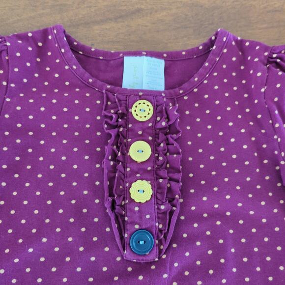 Matilda Jane Parsnip charmer Long Sleeve Shirt Girls Top 4 - Picture 2 of 7